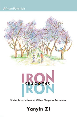 book cover "Iron sharpens iron"