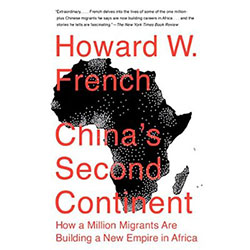 book cover 'China's second continent' book cover 'China's second continent'