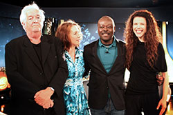 Henning Mankell, Helon Habila.Margie Orford and Jessika Gedin