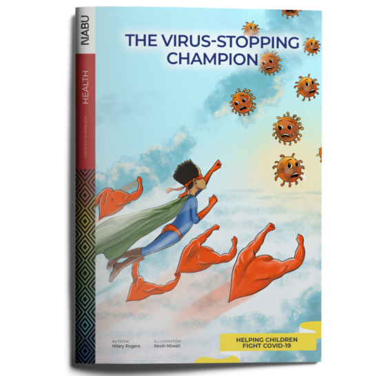 book cover 'The virus-stopping champion'