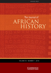 cover The Journal of African History