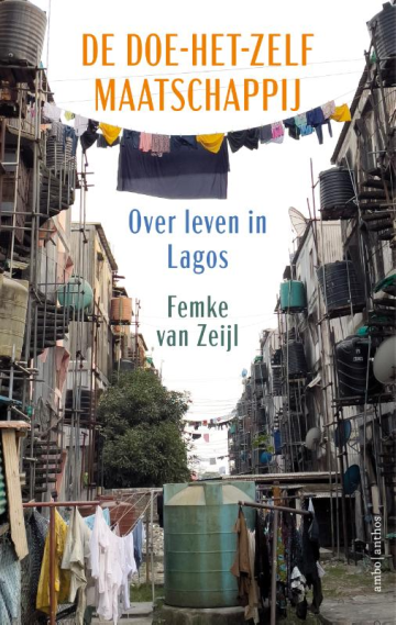 book cover "De doe-het-zelfmaatschappij; over leven in Lagos"