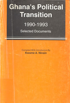 book cover Ghana's political transition 1990-1993