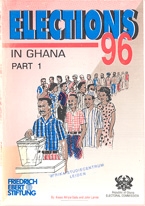 book cover Elections in Ghana 96