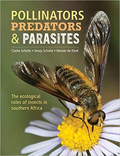 book cover "Pollinators predators and parasites"