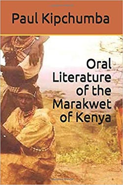 book cover "Oral literature of the Marakwet of Kenya"