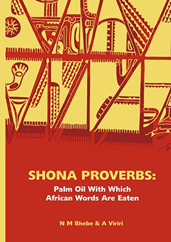 book cover "Shona proverbs"