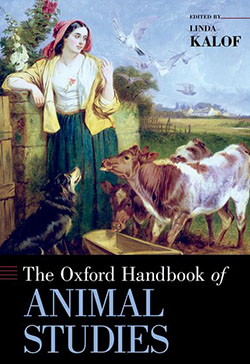 book cover "The Oxford Handbook of Animal Studies"