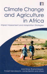 book cover Climate change and agriculture in Africa