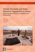 book cover Climate variability and water resources development in Kenya