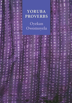 book cover "Yoruba proverbs"