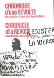 book cover Chronique d'une revolte