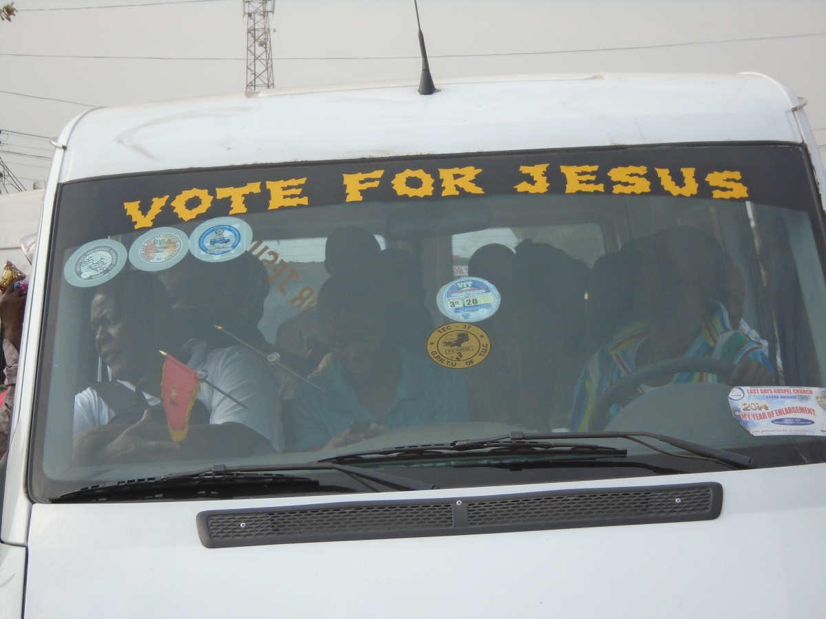 Vote for Jesus