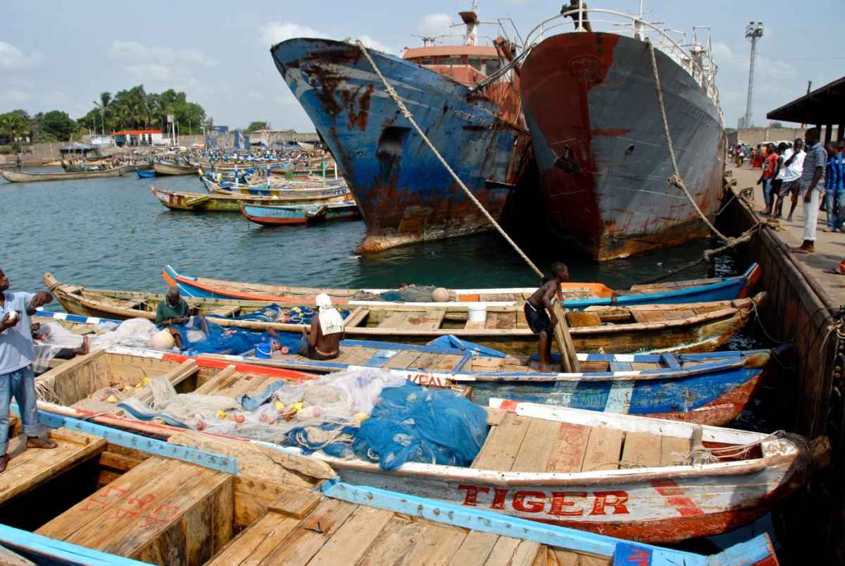 Harbour of Lomé