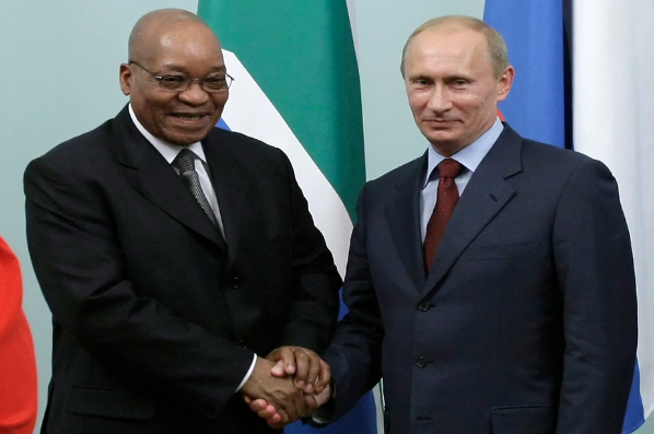 Zuma and Putin