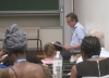 Klaas van Walraven speaking at Pantheon Paris on biographical methodologies and his research in Niger.