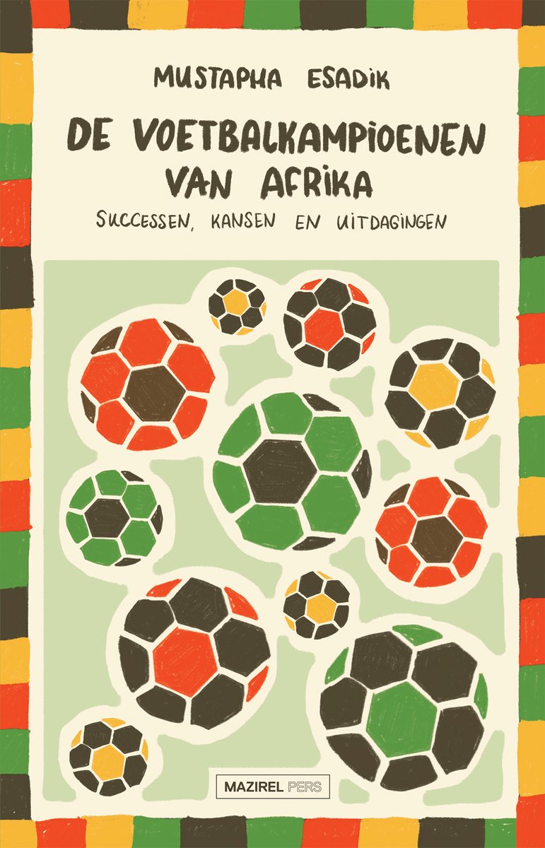 book cover "De voetbalkampioenen van Afrika"