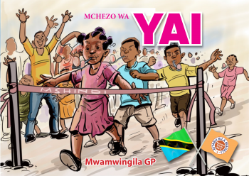 book cover "Mchezo wa yai"