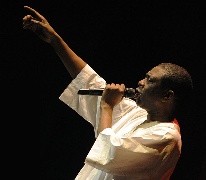 Youssou N'Dour (Source: photograph by Henryk Kotowski)